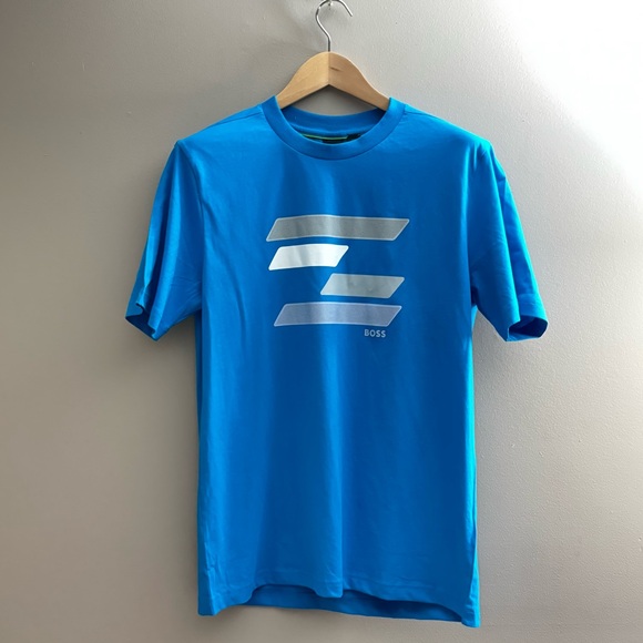 Boss Other - Hugo Boss Blue Graphic Performance Tee - NWOT - Size Medium